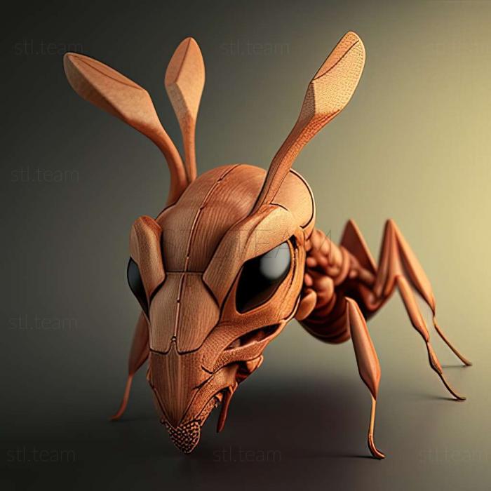 3D model Sericomyrmex radioheadi (STL)